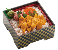 三色丼